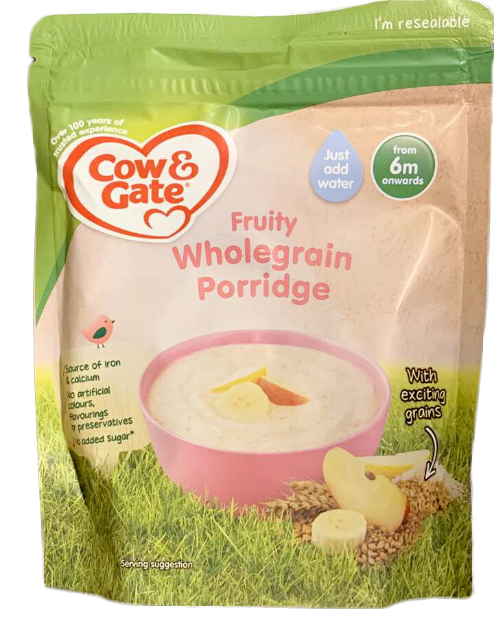 cow and gate fruity porridge